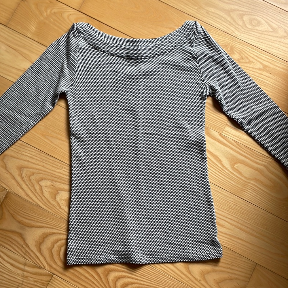Cute light weight, polka dotted Ann Taylor sweater